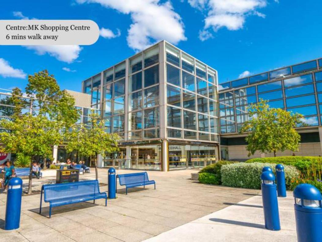 Luxury Campbell Park Apartments In Central Mk With Balcony, Free Parking & Smart Tv With Netflix By Yoko Property Milton Keynes Buitenkant foto
